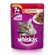 Sache Whiskas adulto carne 7+ 85g